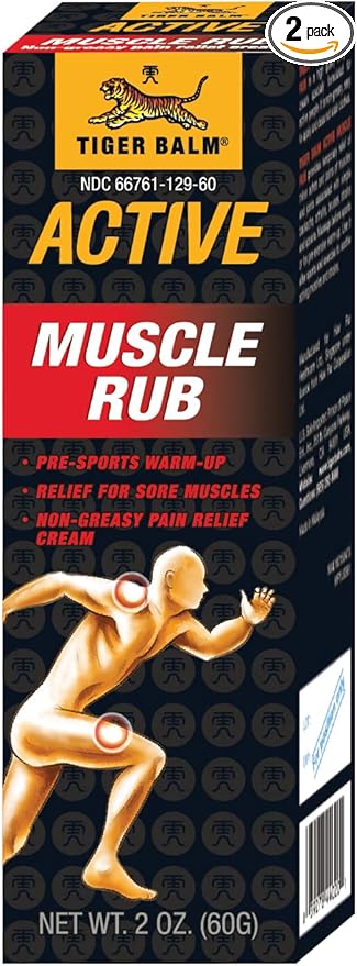 Tiger Balm Active Muscle Rub 2oz