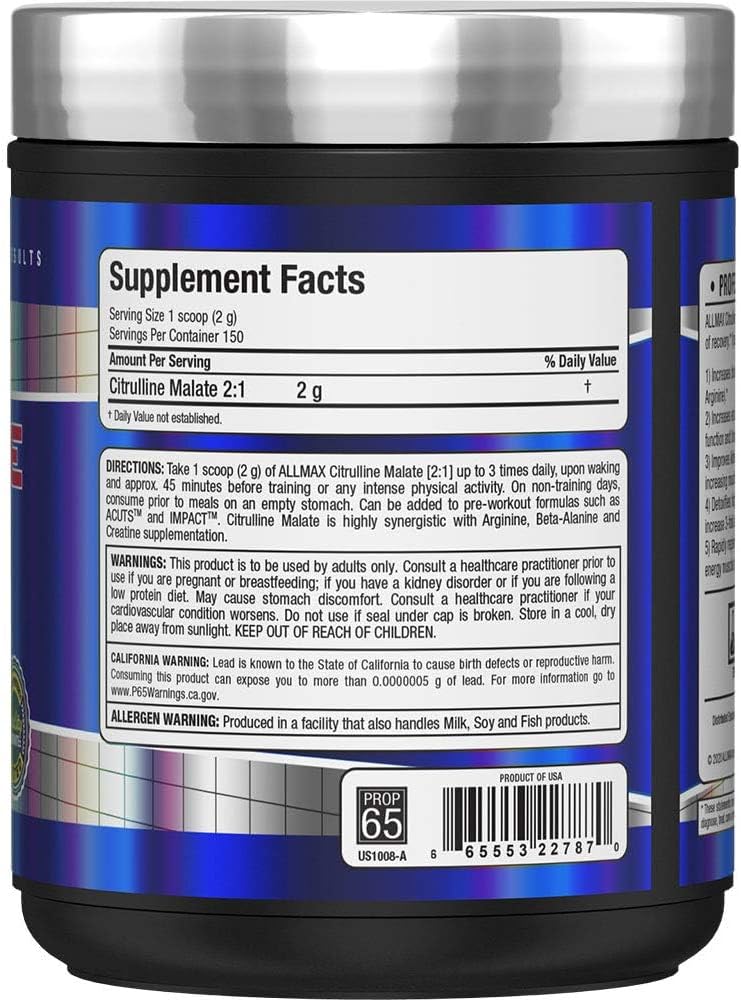 Allmax Essentials Citrulline Malate 330G