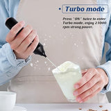 FoodVille MF05 Rechargeable Milk Frother Black