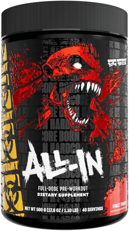 Mutant All-In Full Dose Pre - Workout 40sv