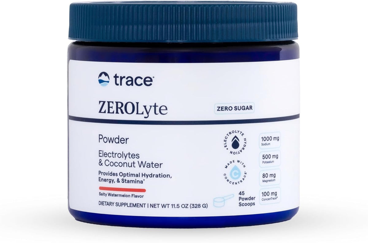 Trace Minerals ZeroLyte Electrolytes & Coconut Water