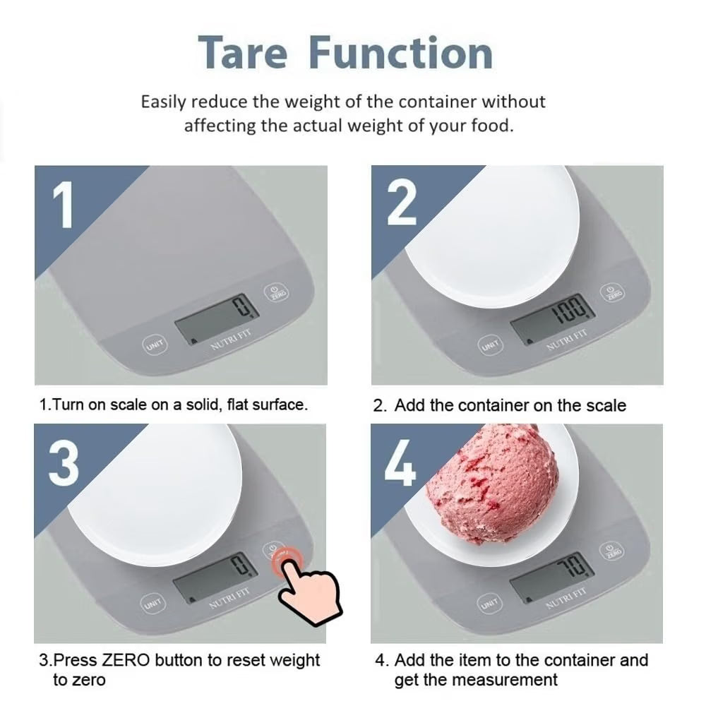 Nutri Fit Electronic Kitchen Scale Model EK9690