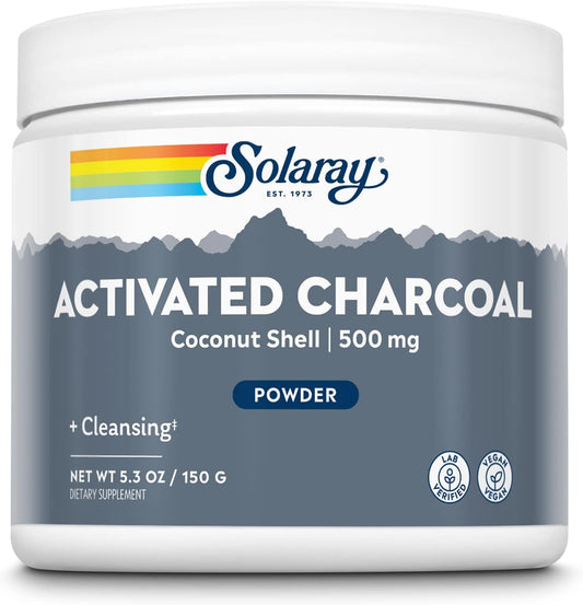 Solaray Charcoal Power 500mg