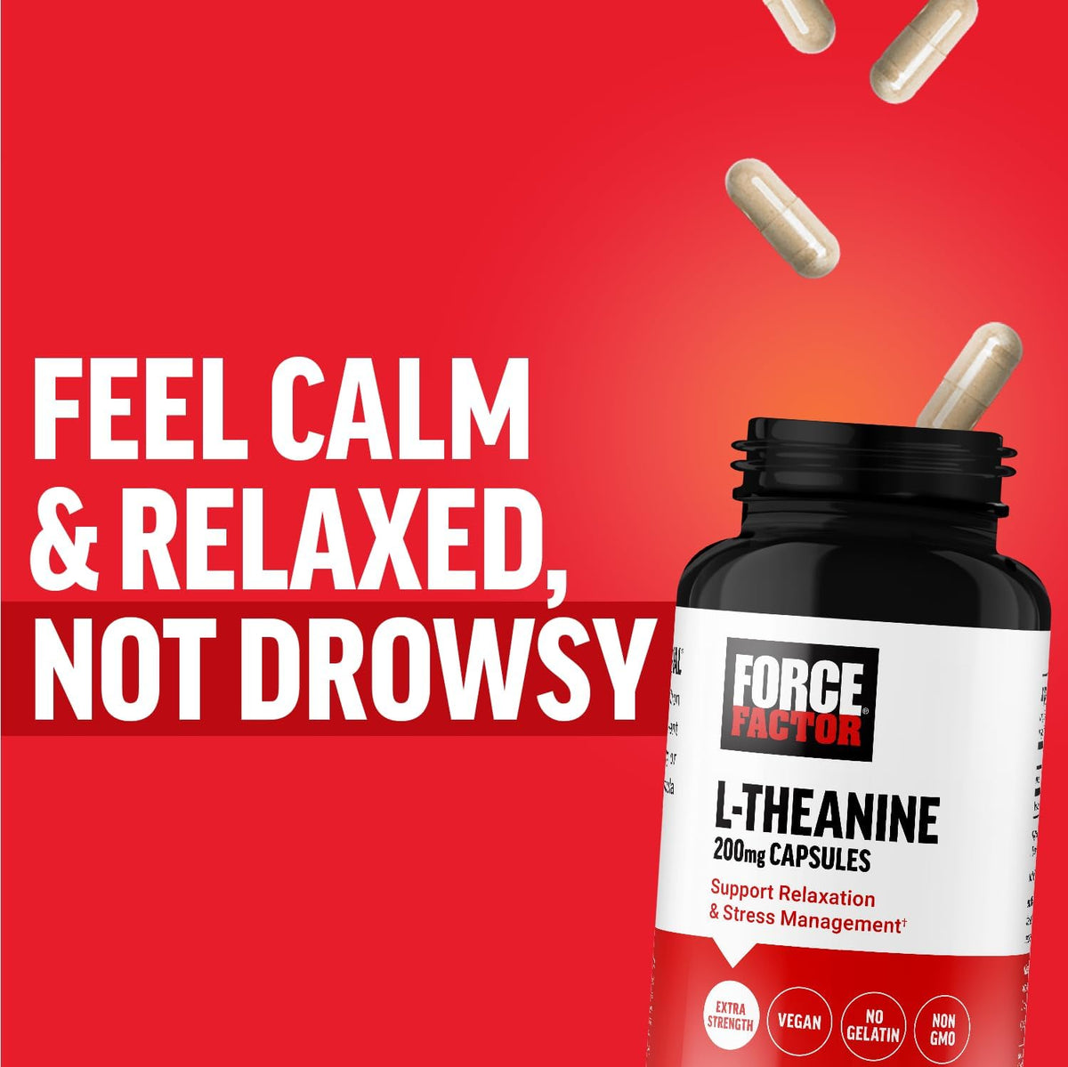 Force Factor L-Theanine 250mg 60ct