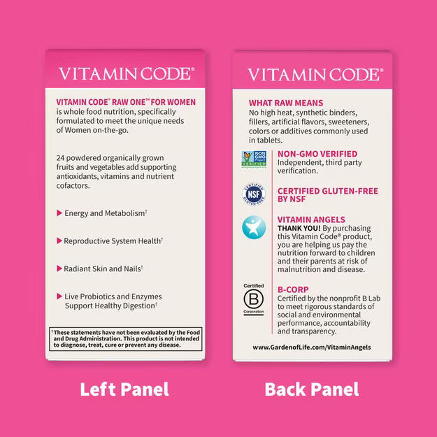 Garden of Life Code Raw for Women