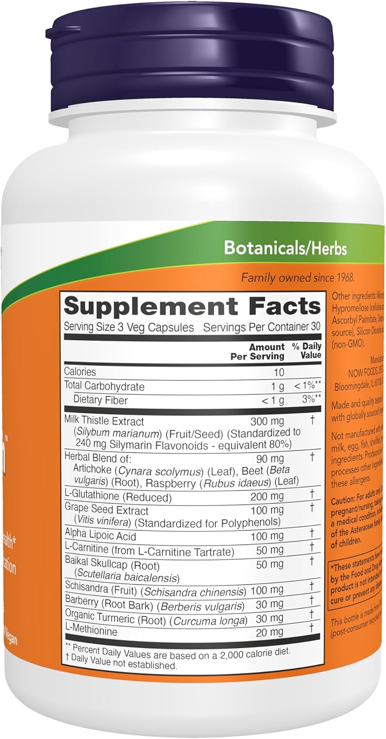 NOW Liver Refresh 90ct