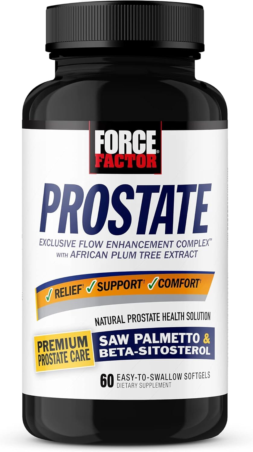 Force Factor Prostate 60 Soft Gels