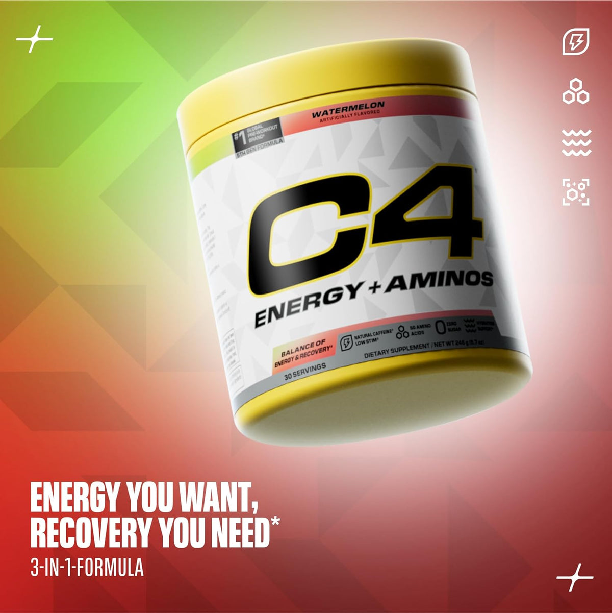C4 Energy + Amino 30sv
