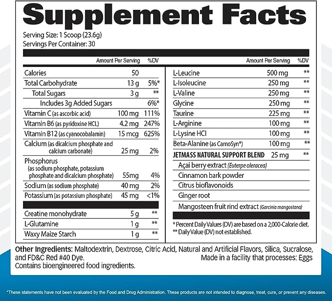 GAT Jet Mass Creatine Formula 30srv