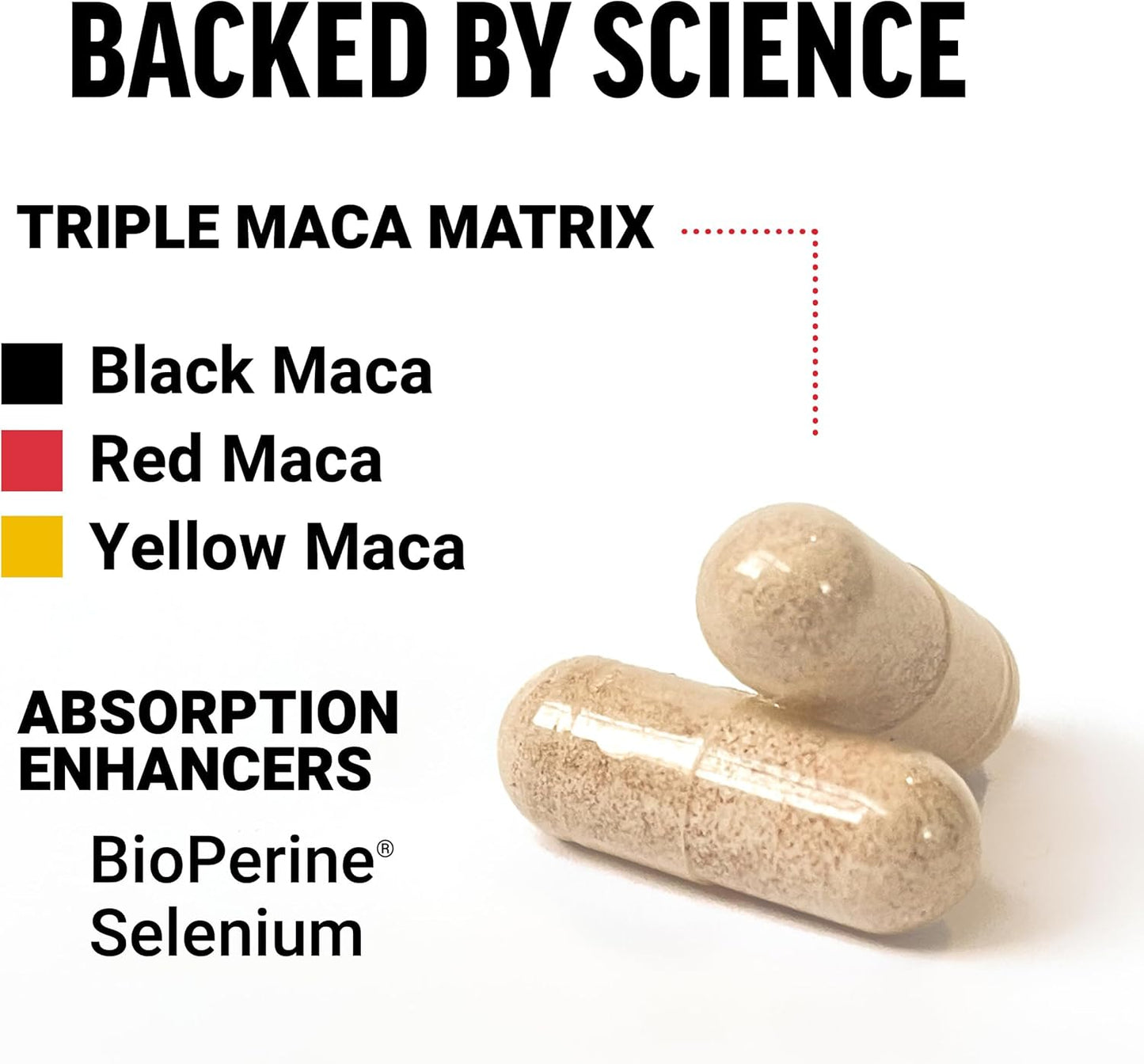 Force Factor Maca Max 500 mg 120ct