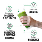 Force Factor Smarter Greens Superfoods + Digestion Powder 30sv Pomegranate Berry