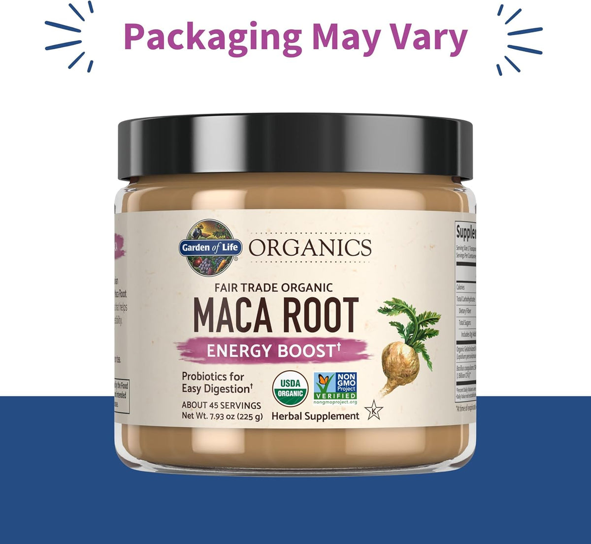 Garden of Life, Organics, Organic Maca Root Powder