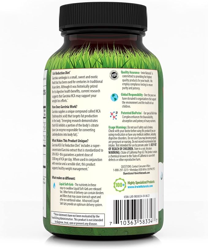 Irwin Naturals Garcinia 90 softgels