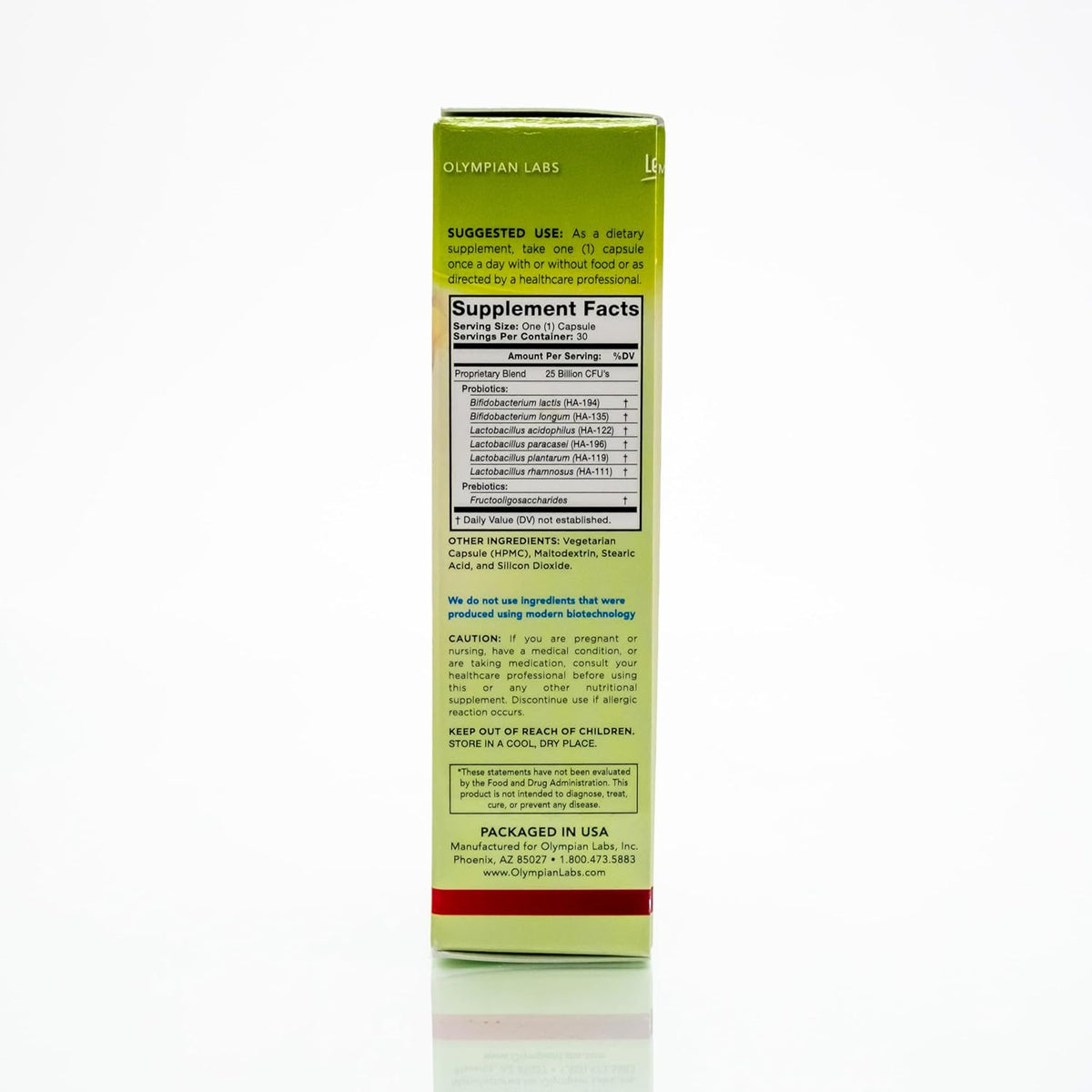 Olympian Labs Complete Prebiotic & Probiotic 30 caps