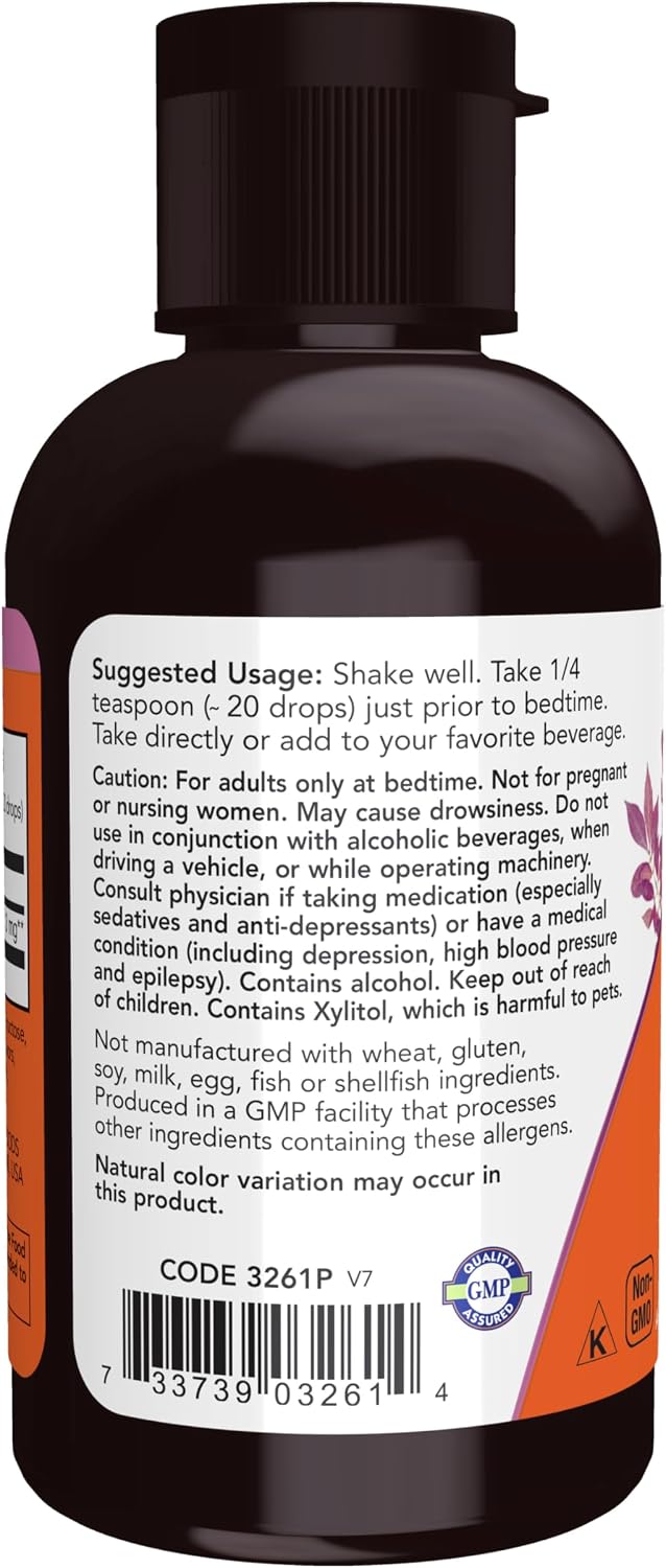 Now liquid melatonin 2oz
