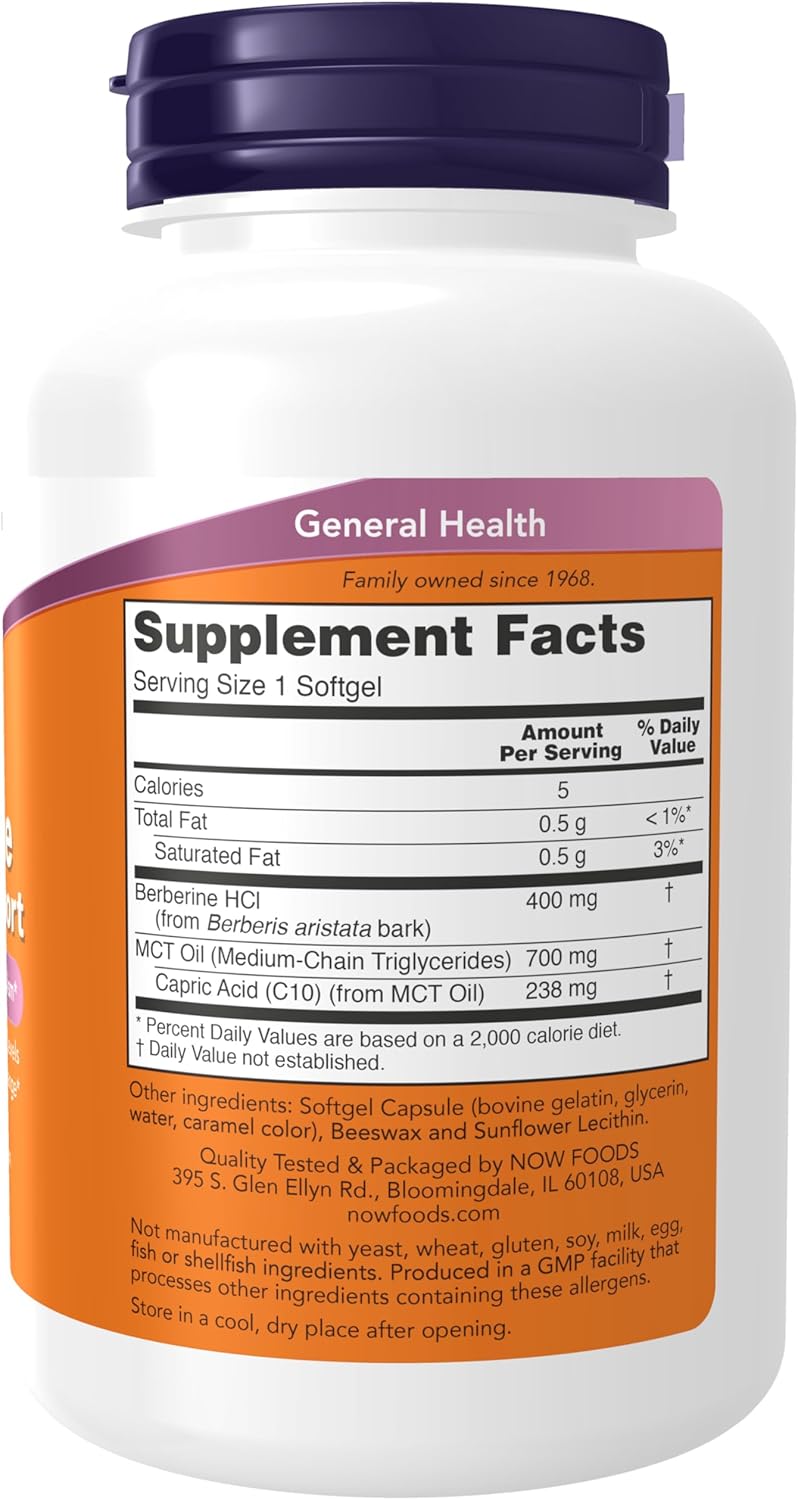 NOW Berberine Glucose Support 90ct