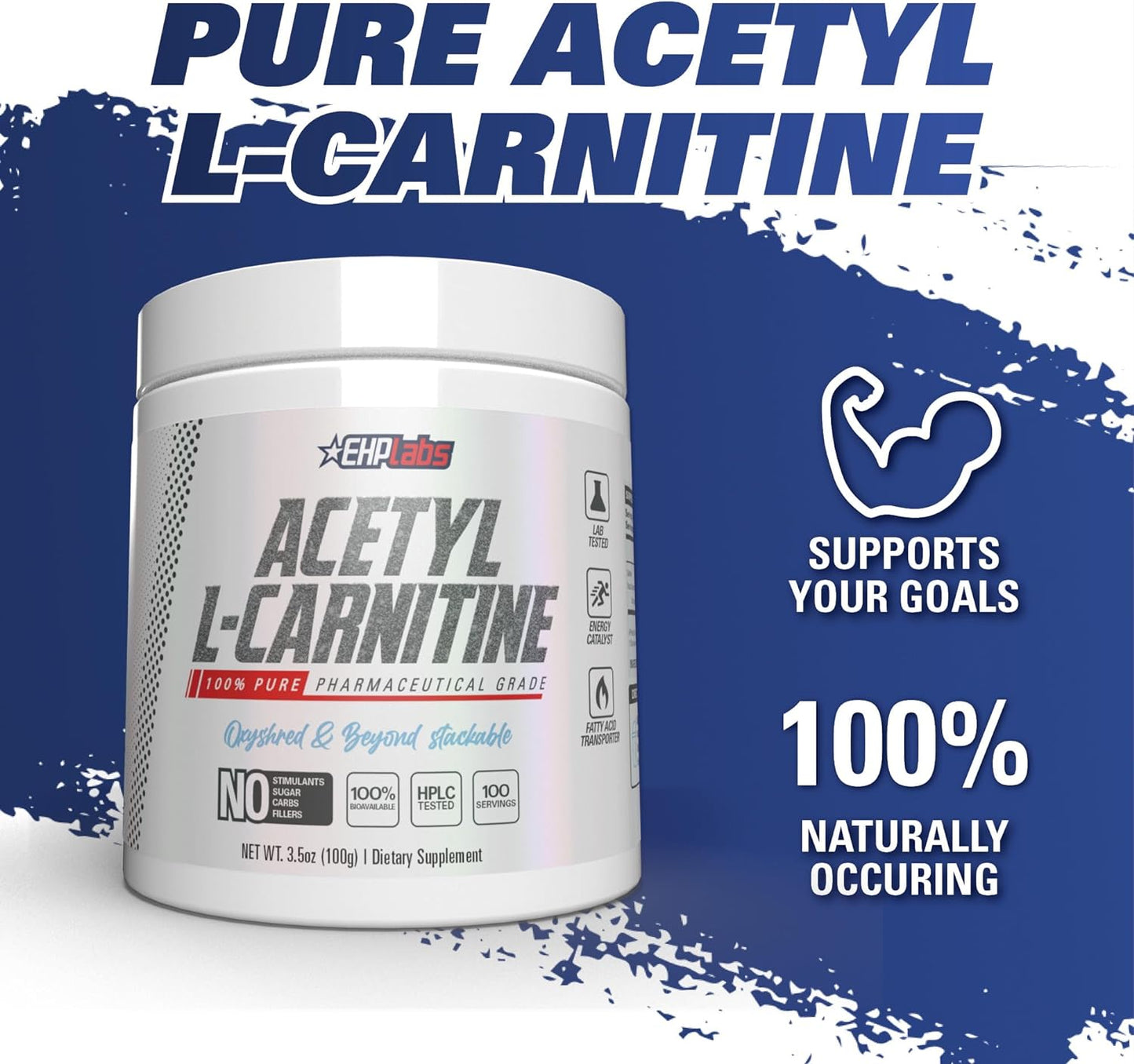 EHPLabs Acetyl L-Carnitine 100g