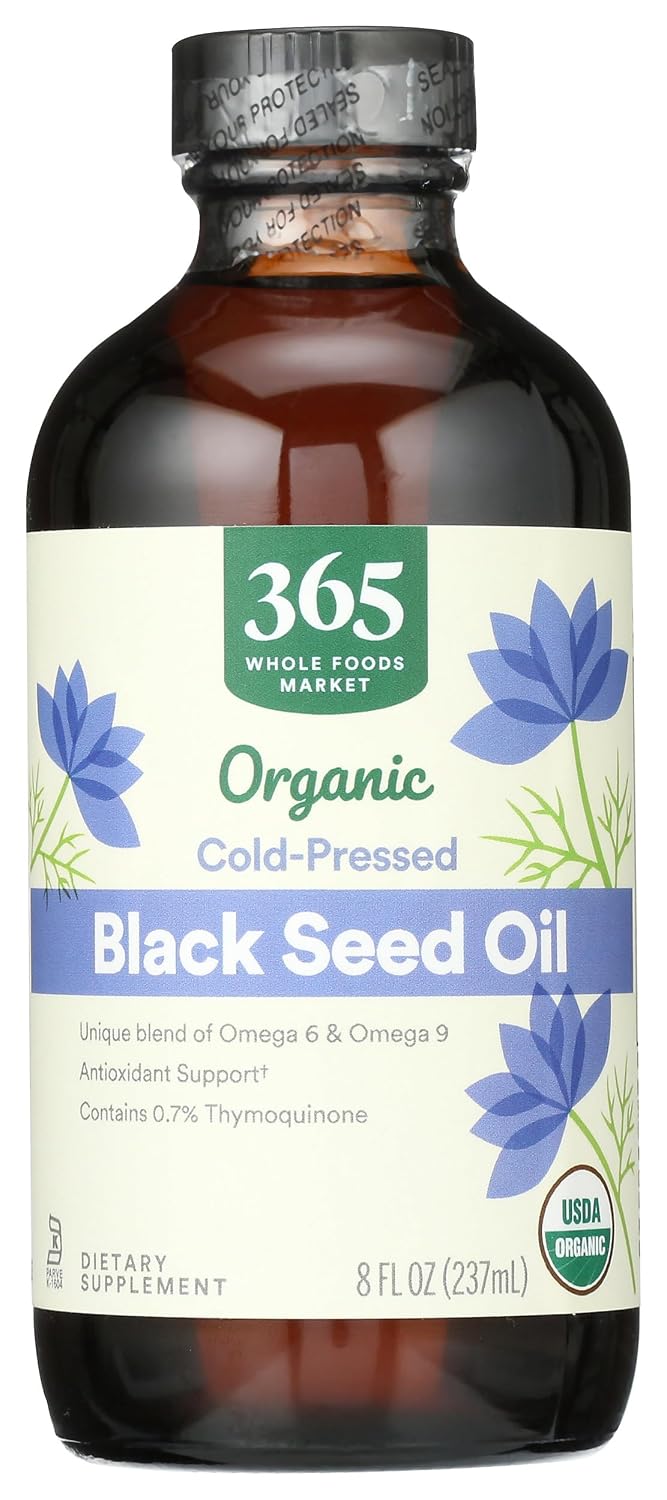 Whole Foods Organic Black Seed Oil 8fl oz
