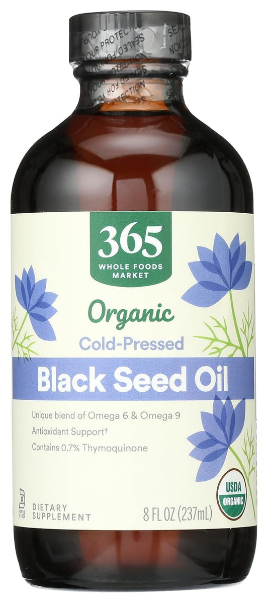 Whole Foods Organic Black Seed Oil 8fl oz