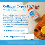 Doctor's Best Collagen types 1 &3 w/ peptan 1000mg 180tab