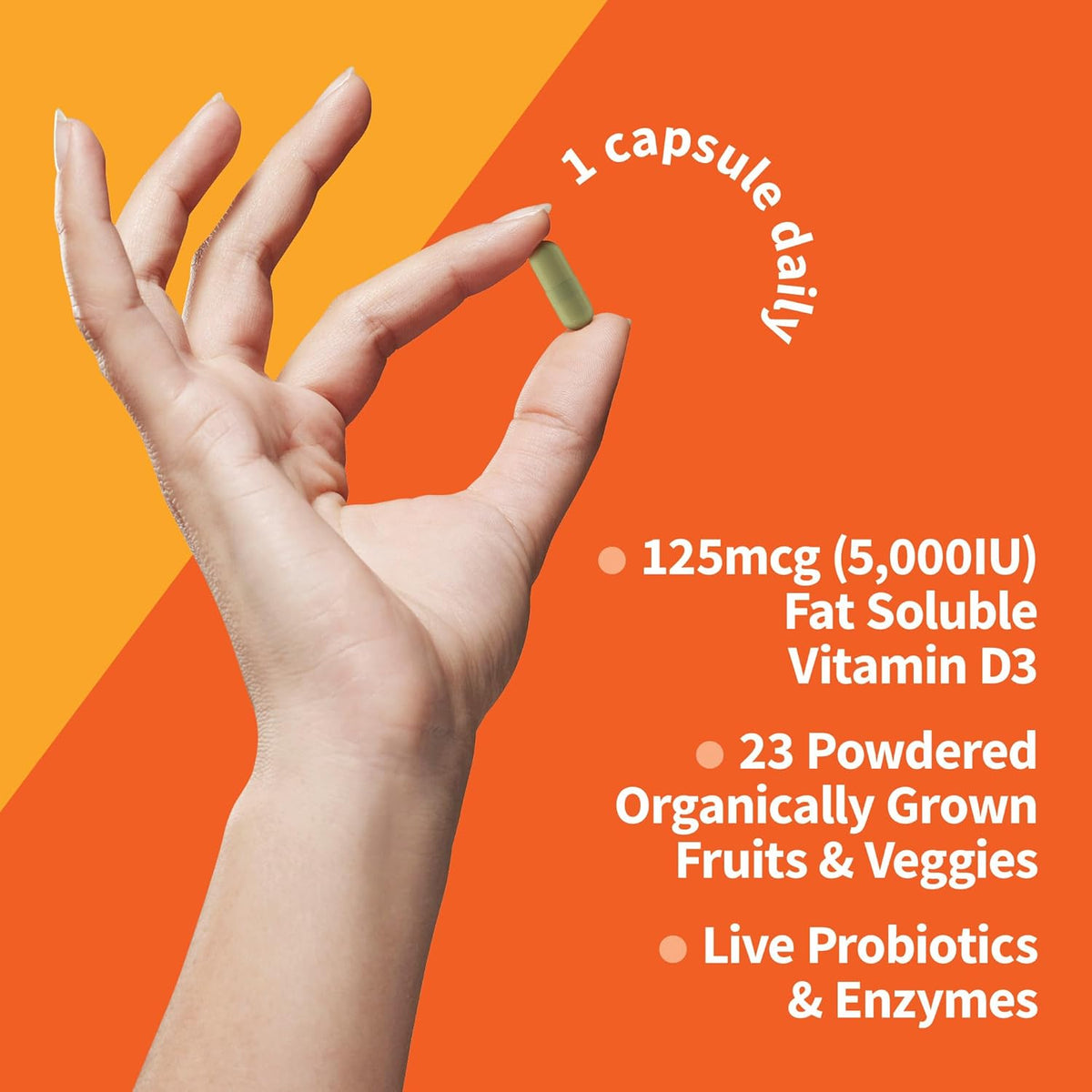 Garden of Life Vitamin Code Raw D3 5000
