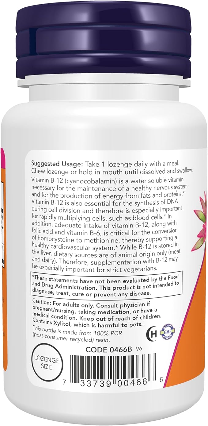 Now B-12 1,000mcg 100ct