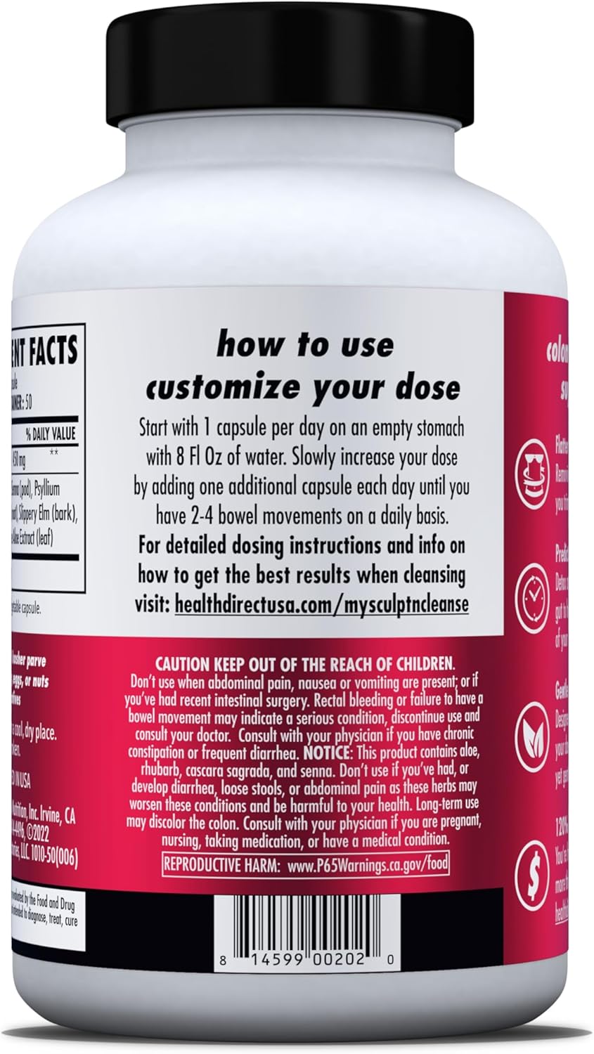 Sculpt and Cleanse Colon Cleanse