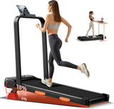 LONTEK Walking Pad With Handle and Incline