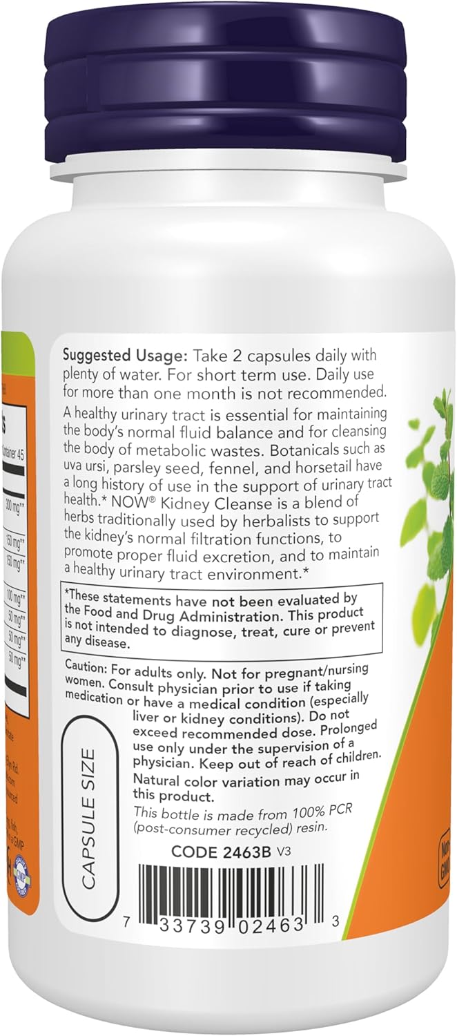 Now Kidney Cleanse- 90 caps