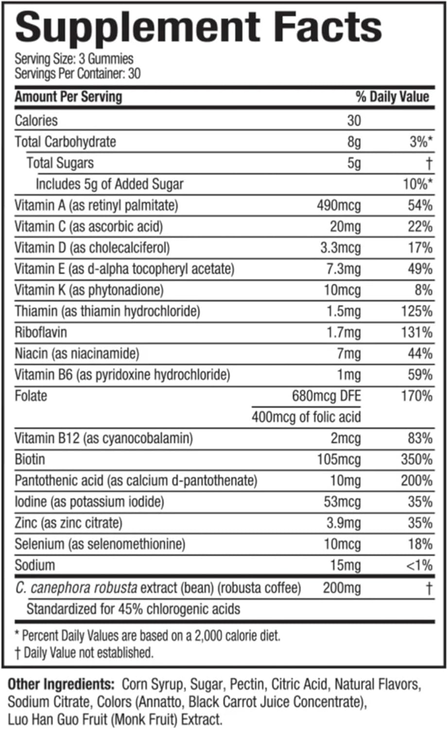 Hydroxycut Gummies Mixed Fruit - 90 Gummies