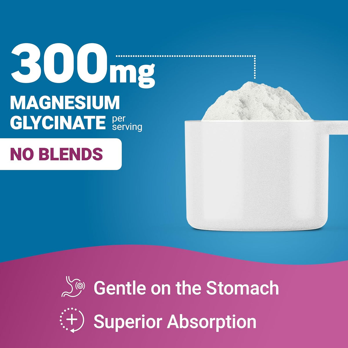 Force Factor Ultimate Magnesium Glycinate 30sv Raspberry Lemon