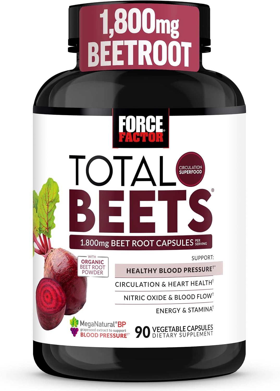 Force Factor Total Beets 90caps