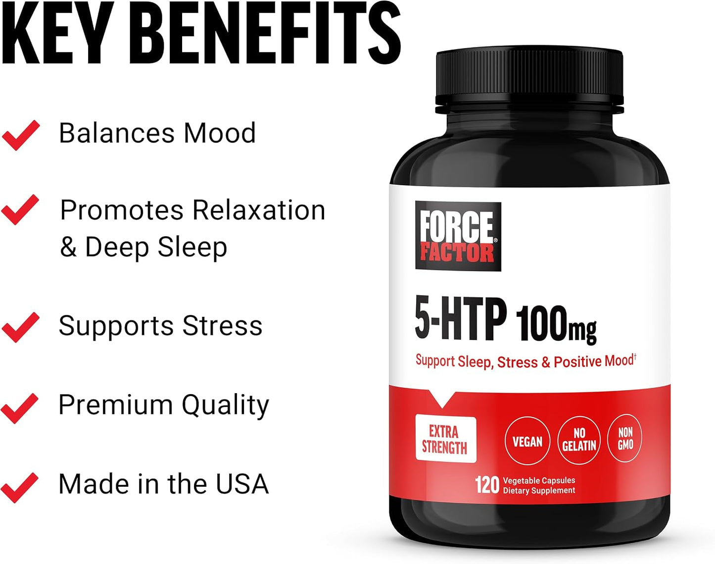 Force Factor 5HTP 100g 120caps