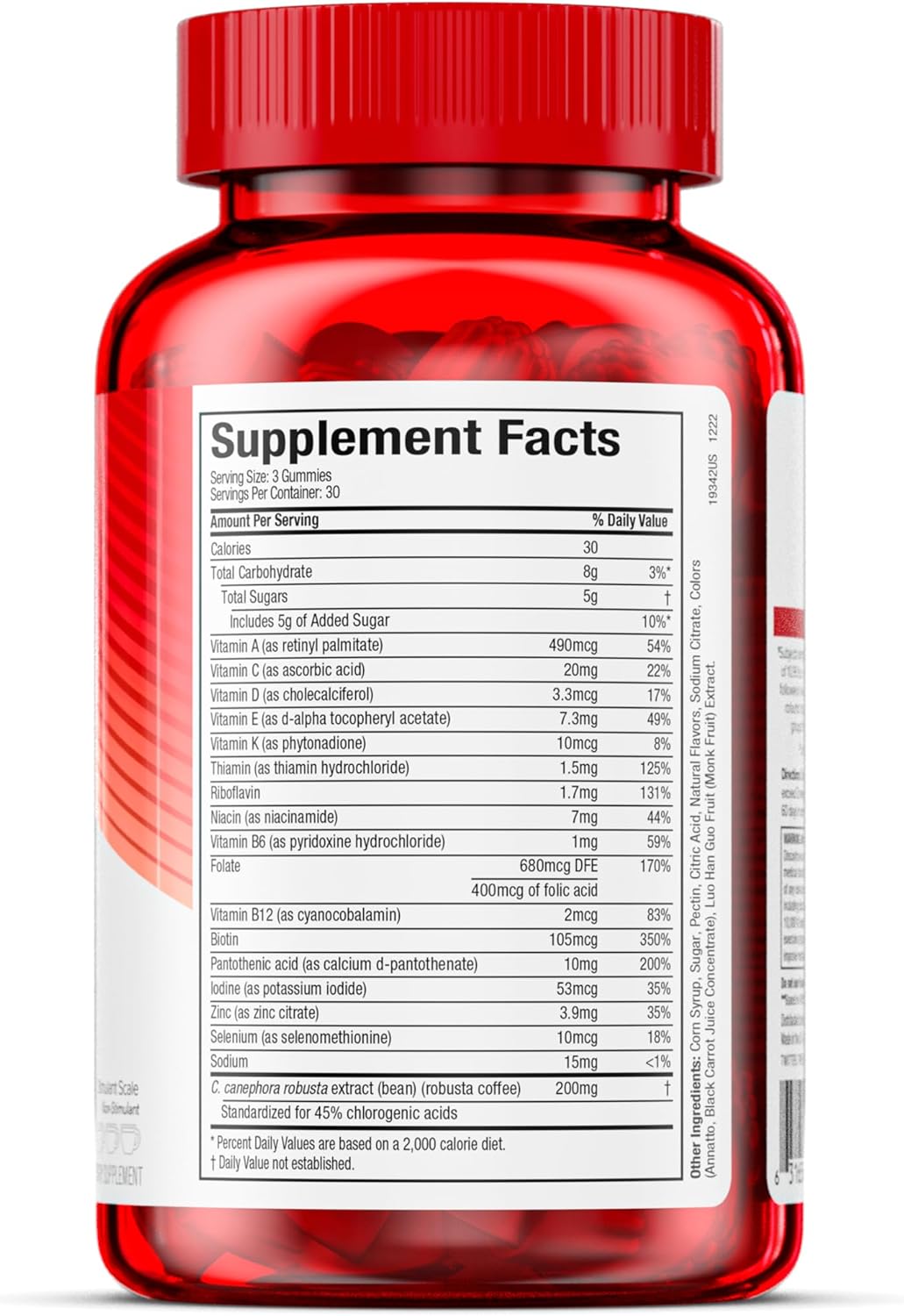 Hydroxycut Gummies Mixed Fruit - 90 Gummies