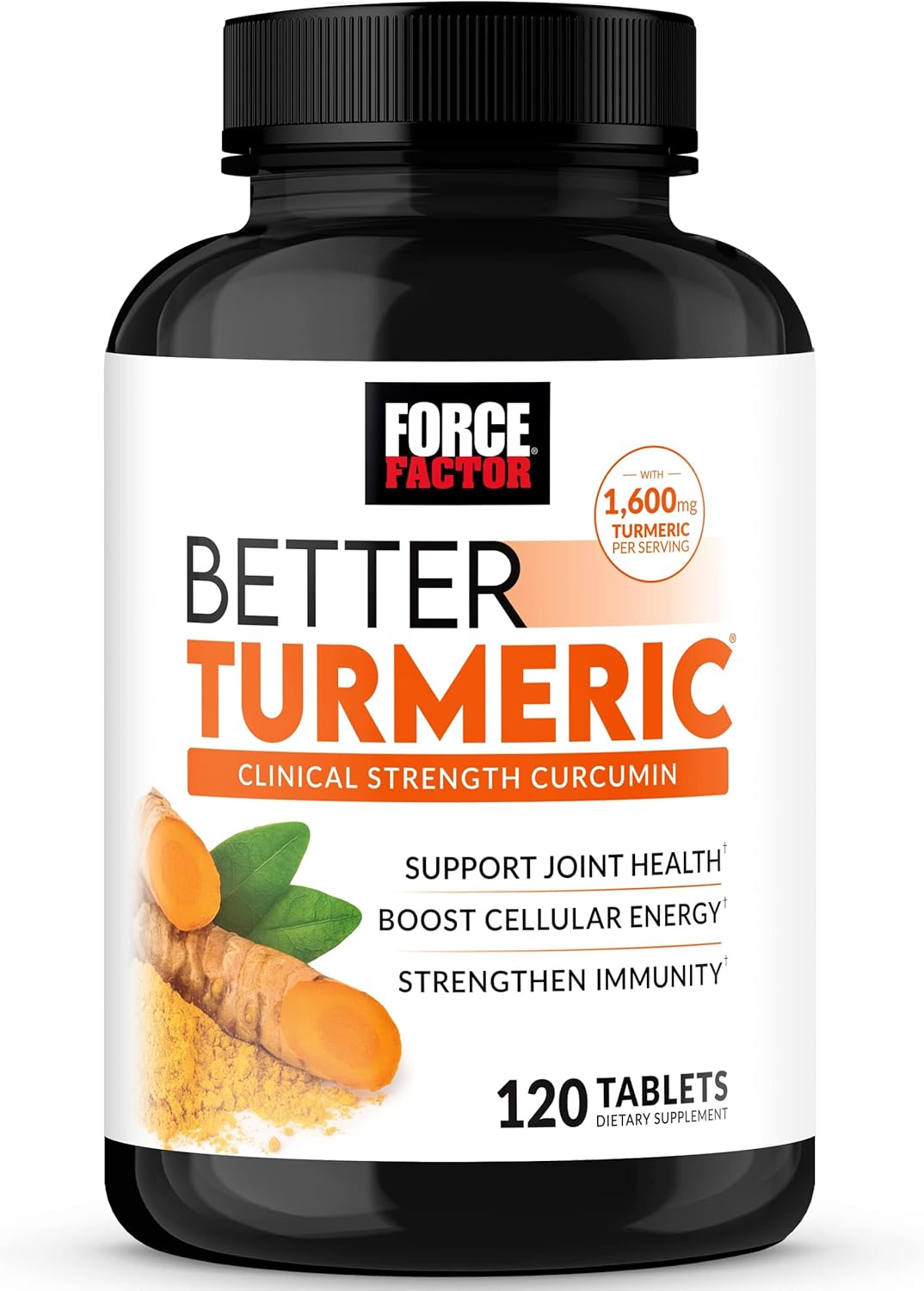 Force Factor Better Turmeric- 120 Caps