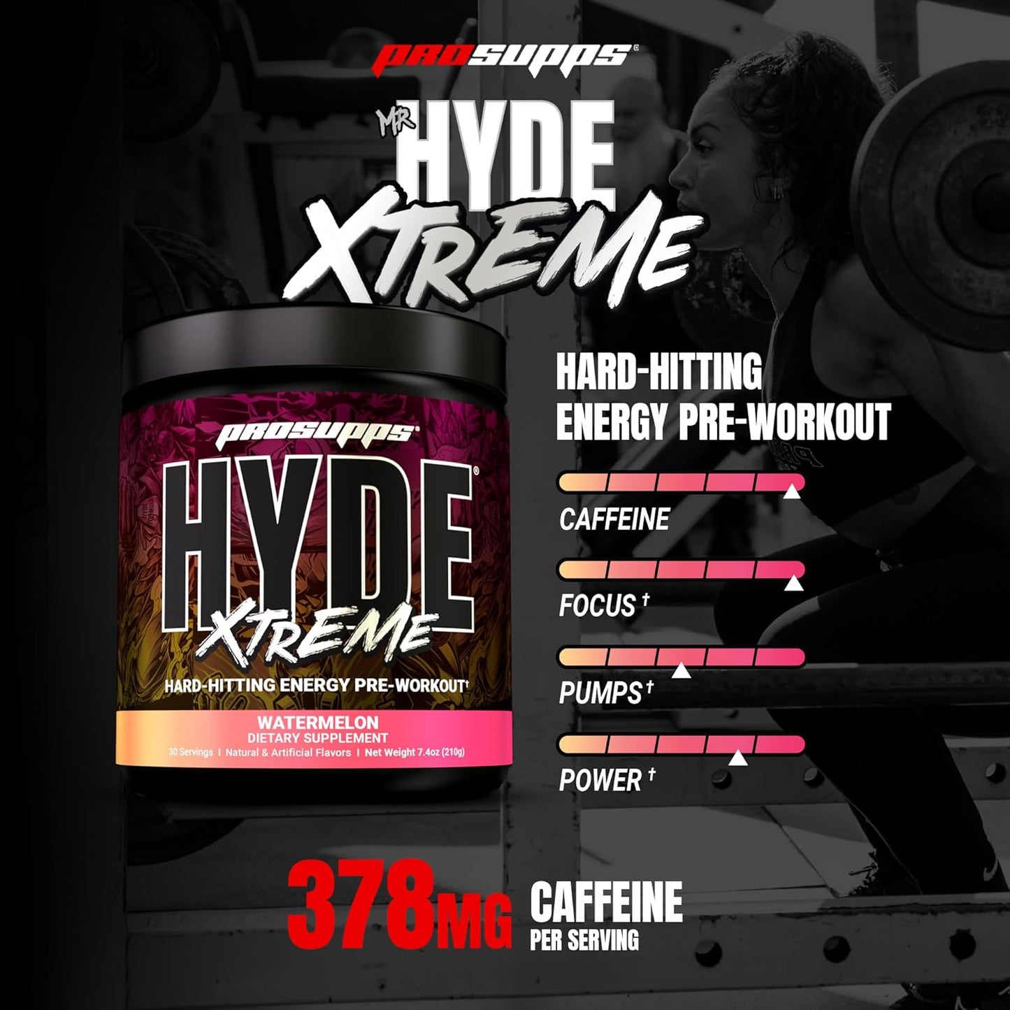 ProSupps Hyde Xtreme Preworkout 30sv