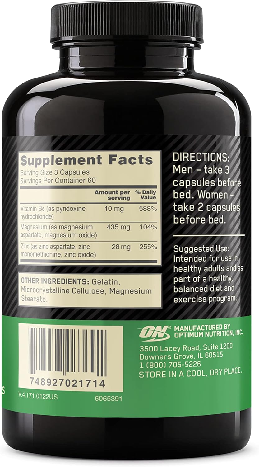 Optimum Nutrition ZMA 180ct