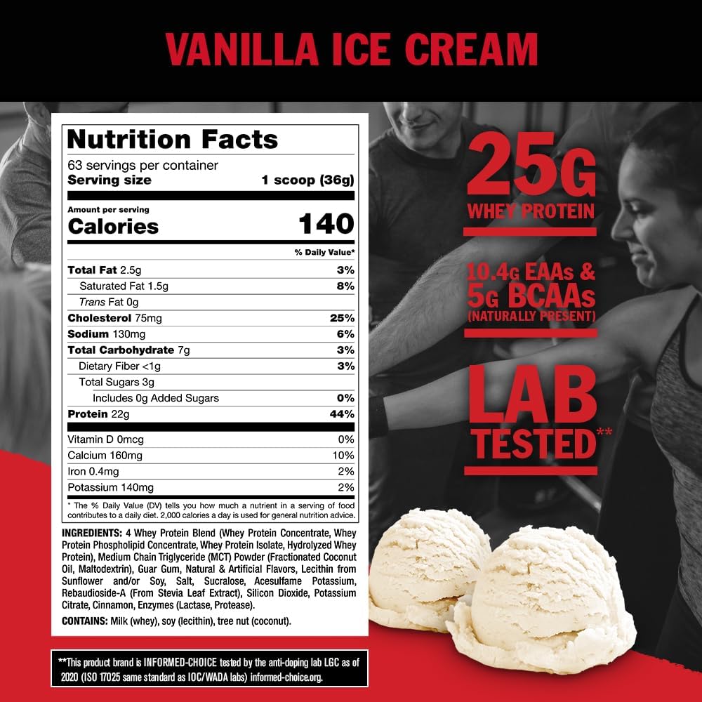 Mutant Whey Protein  4lb Dual Flavor Bags  Triple Chocolate / Vanilla Ice Cream