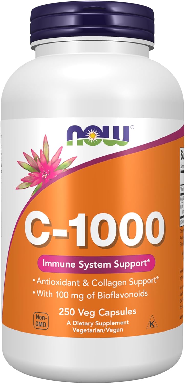 NOW C-1000 250 Veg Capsules