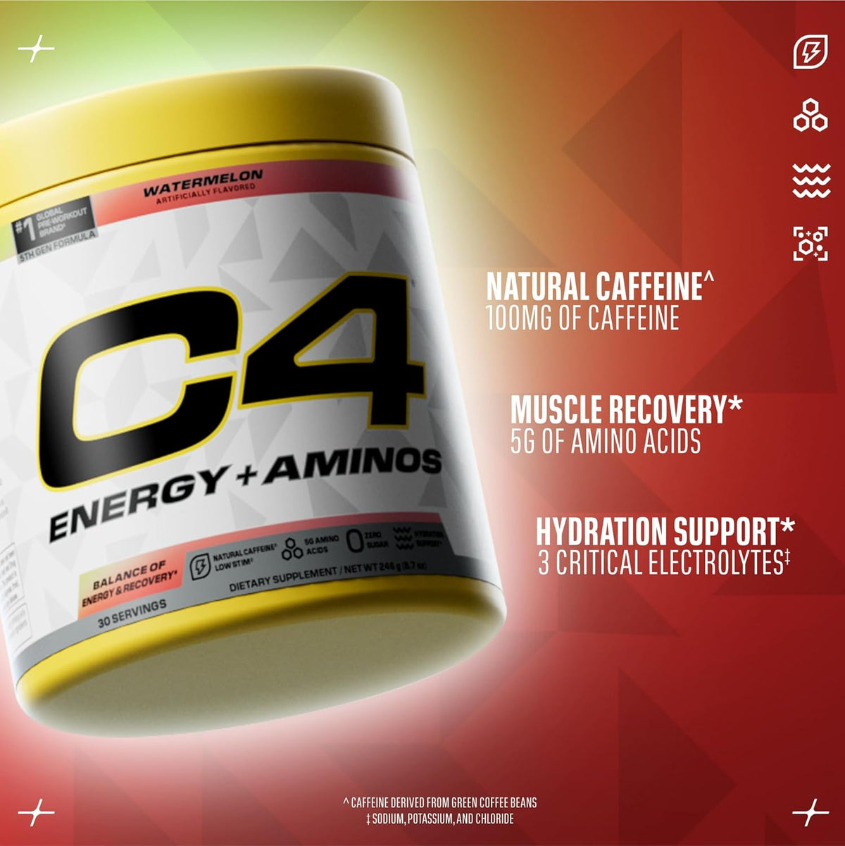 C4 Energy + Amino 30sv