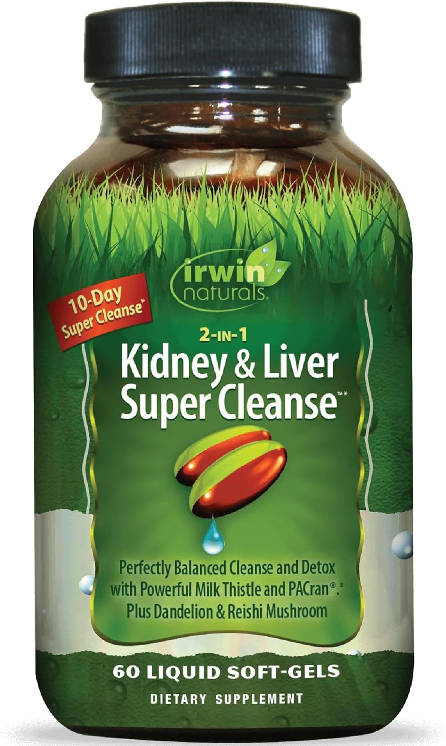 Irwin Naturals  Kidney Liver 2 in 1 Super Cleanse 60ct