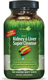 Irwin Naturals|| Kidney Liver 2 in 1 Super Cleanse||60ct