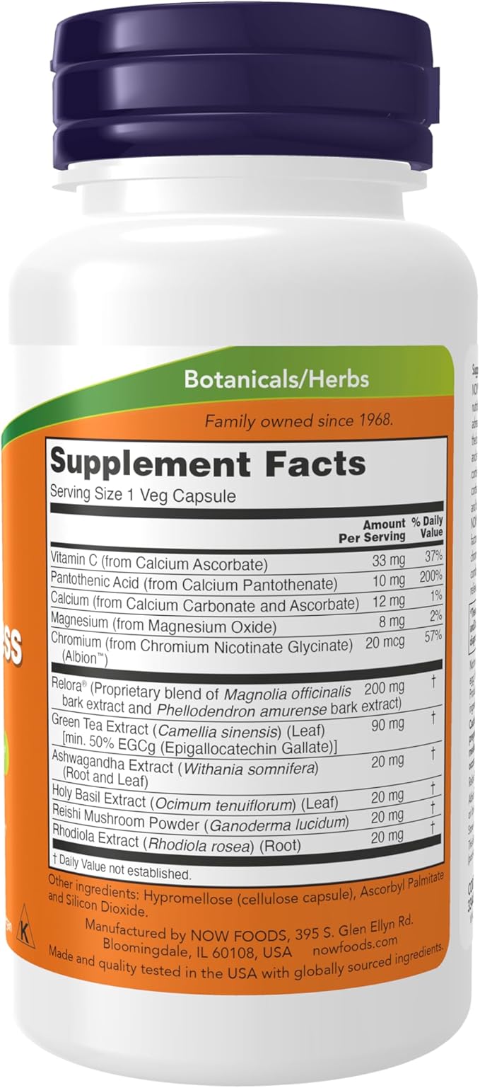 NOW Adrenal Stress Support 90vcaps