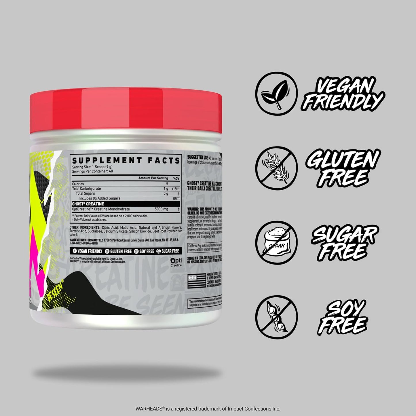 Ghost Creatine Monohydrate 40sv