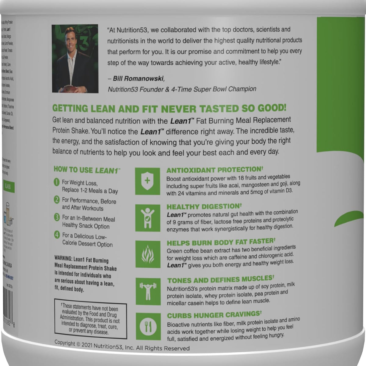 Lean 1 Meal Replacement 15sv