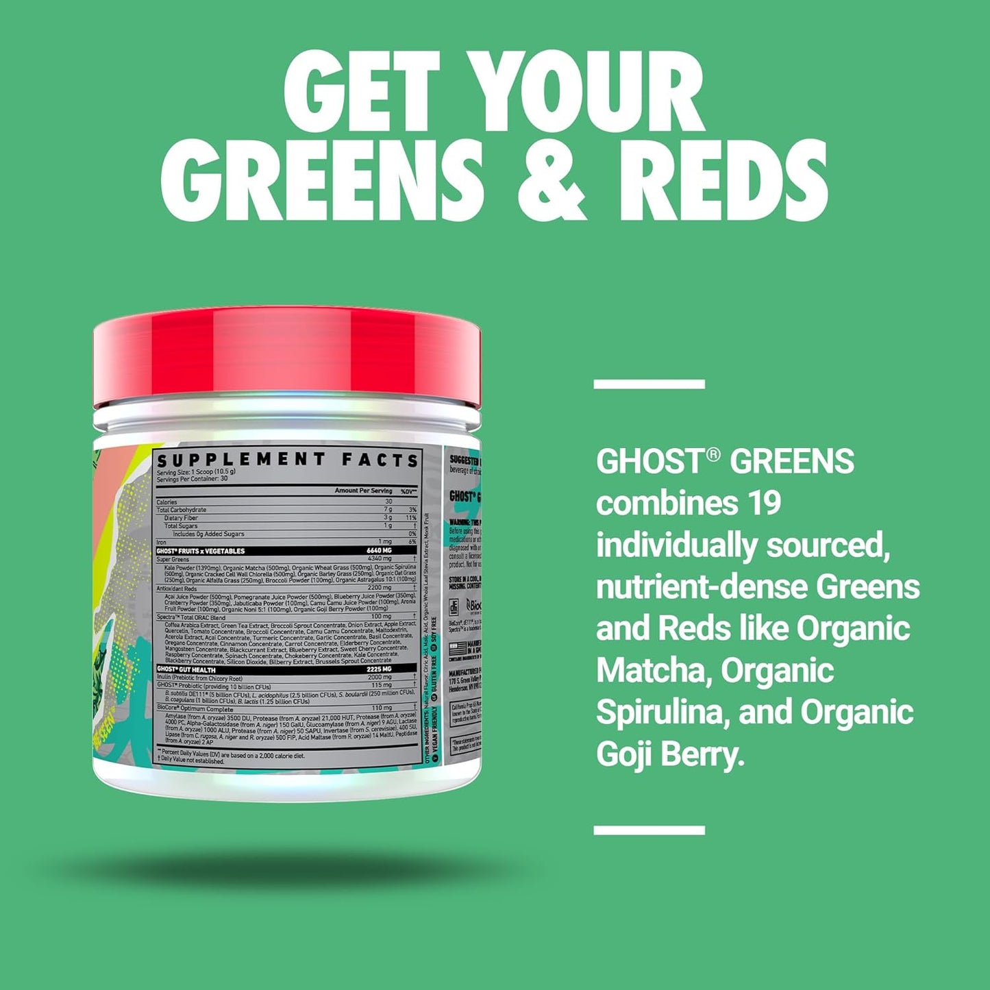 Ghost Greens Superfood 30sv