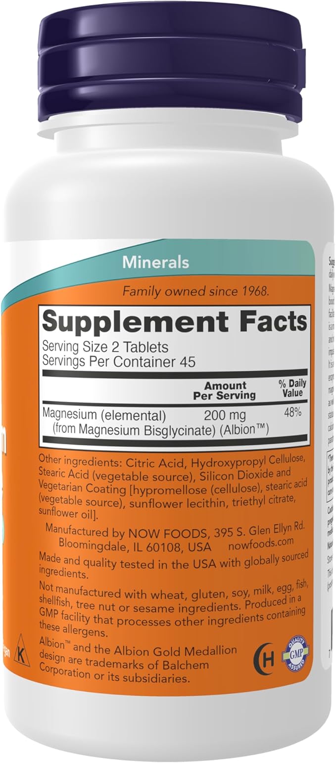 Now Magnesium Glycinate 90 tabs