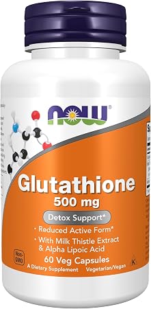 Now Glutathione 500mg 30 veg cap