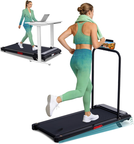 OkayFox Walking Pad Treadmill with Incline