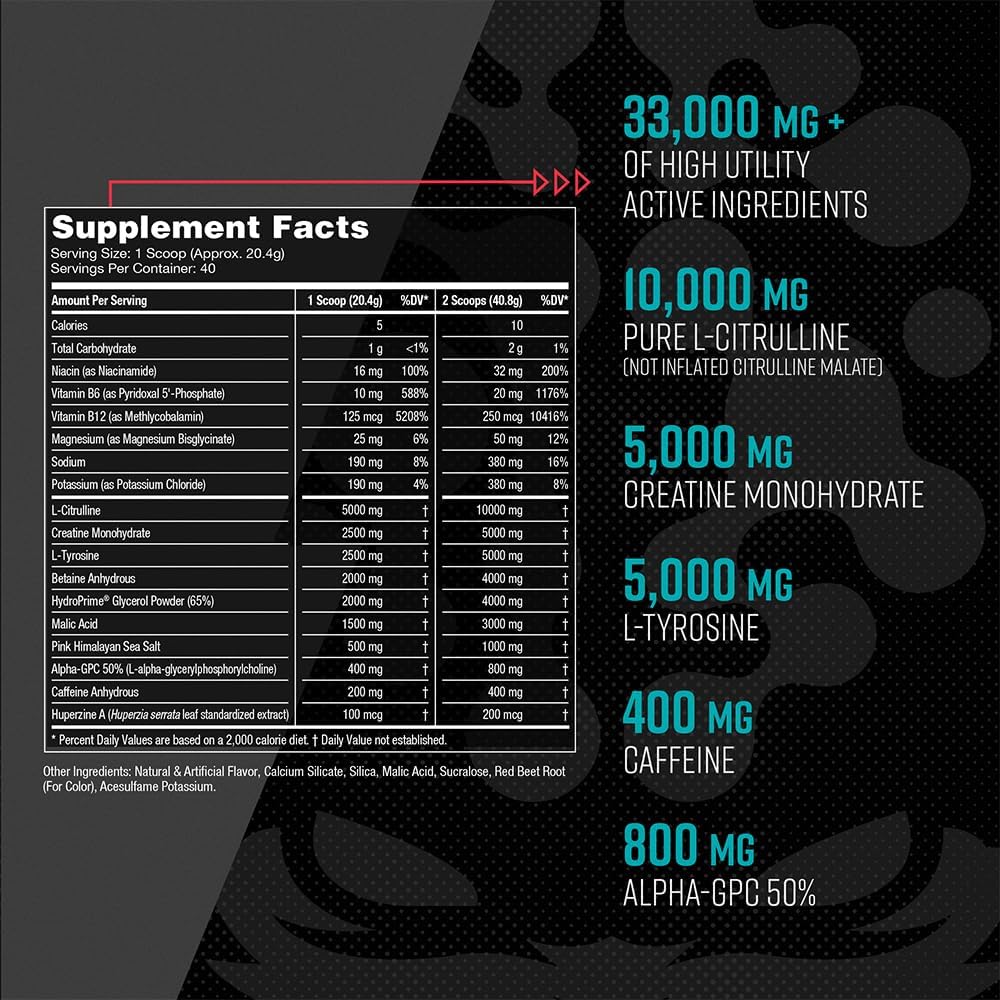 Gorilla Mind Gorilla Mode Pre-Workout 40sv